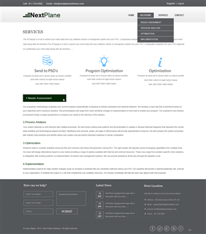 Web Design by pb for NextPlane Solutions | Design: #4084877