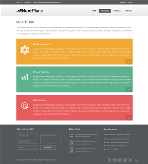 Web Design by pb for NextPlane Solutions | Design: #4084880