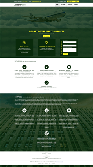 Web Design by Black Stallions Impressive Solutions for NextPlane Solutions | Design #4063136