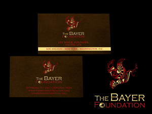 Logo-Design von Gr-Design für The Bayer Foundation | Design: #4113431