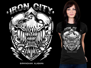T-shirt Design by attacked13 for Iron City Bham | Design #4136646