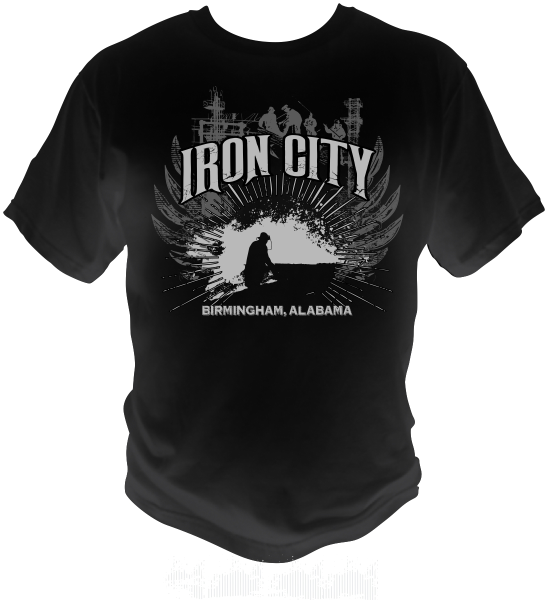 T-shirt Design by bacujkov for Iron City Bham | Design #4138794
