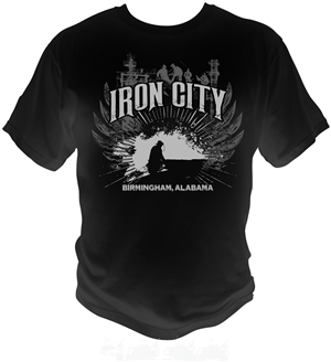 T-shirt Design by bacujkov for Iron City Bham | Design #4138794