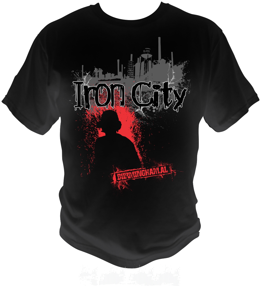 T-shirt Design by bacujkov for Iron City Bham | Design #4139298