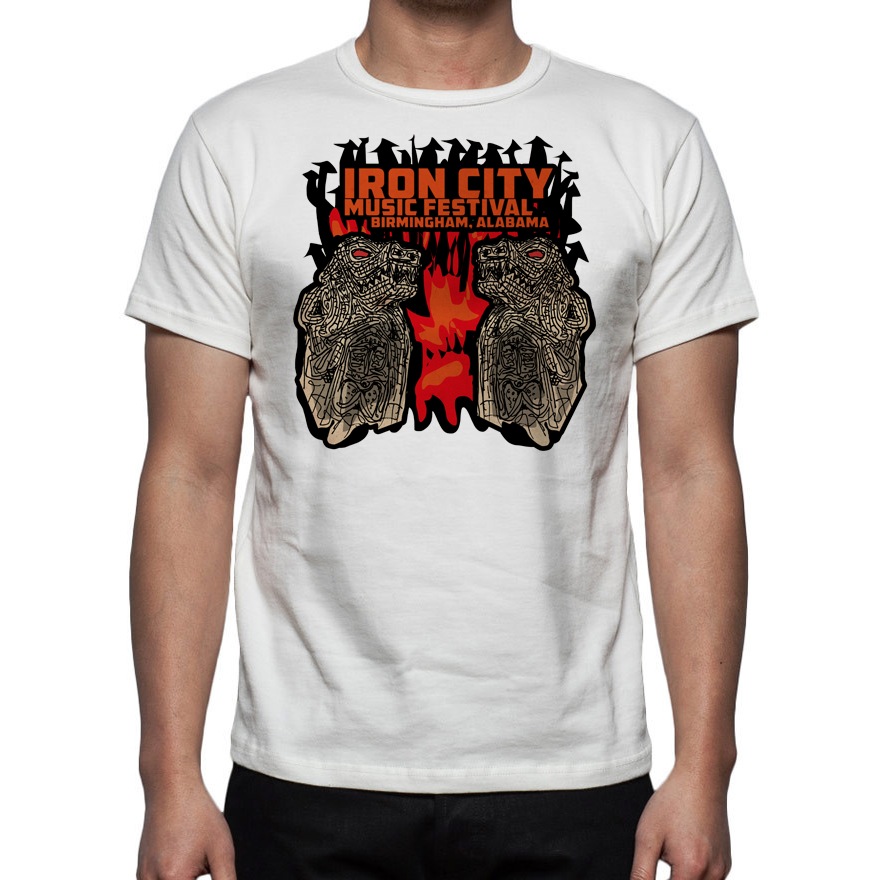 T-shirt Design by eboy for Iron City Bham | Design #4120140