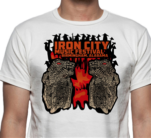 Design de T-shirt par eboy pour Iron City Bham | Design : #4123285