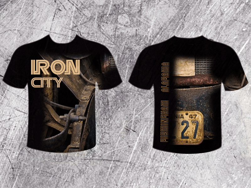 T-shirt Design by lana for Iron City Bham | Design #4113391