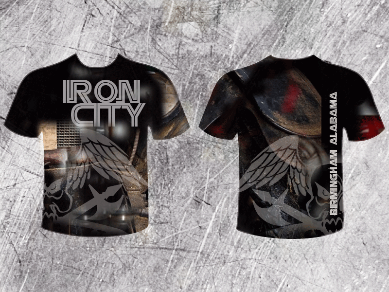 T-shirt Design by lana for Iron City Bham | Design #4113474