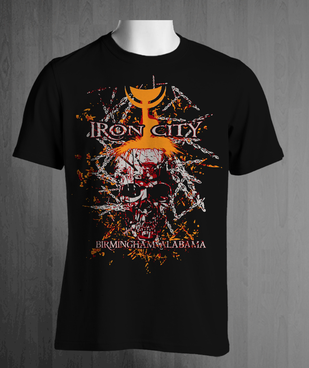 T-shirt Design by Adrian for Iron City Bham | Design #4131088