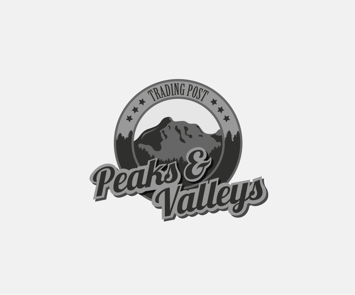 Logo Design by Martyn Aston for Peaks & Valleys Trading Post | Design #4117574