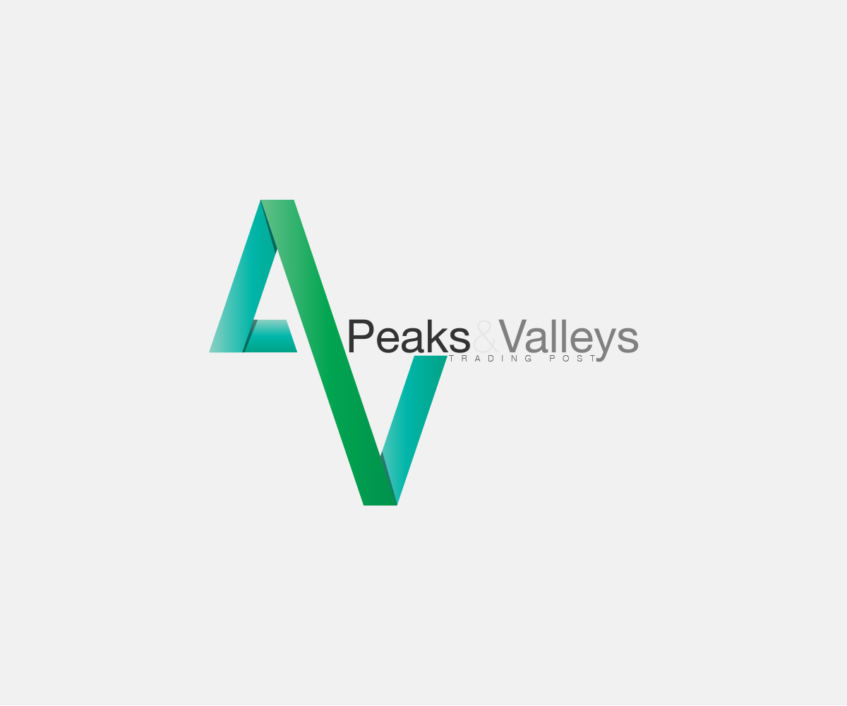 Logo Design by Martyn Aston for Peaks & Valleys Trading Post | Design #4117577