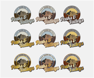 Logo Design by Martyn Aston for Peaks & Valleys Trading Post | Design: #4124802