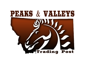 Logo Design by Brendon Basley for Peaks & Valleys Trading Post | Design: #4114416