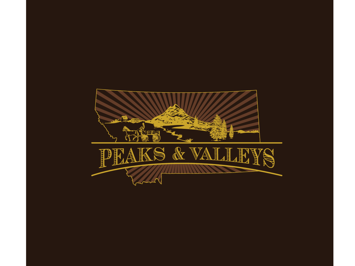 Logo Design by graphic99 for Peaks & Valleys Trading Post | Design #4146440