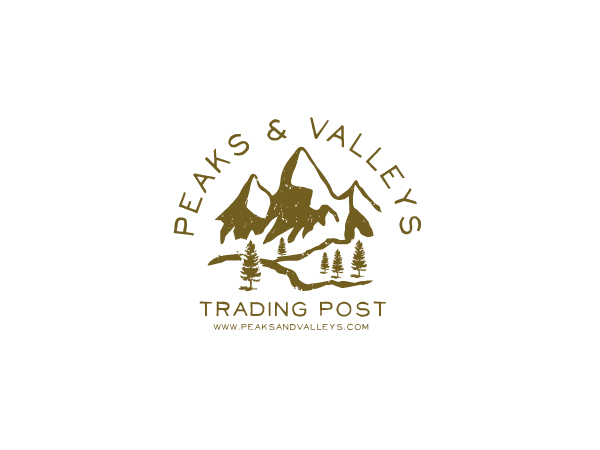 Logo Design by Hoopoe for Peaks & Valleys Trading Post | Design #4065748