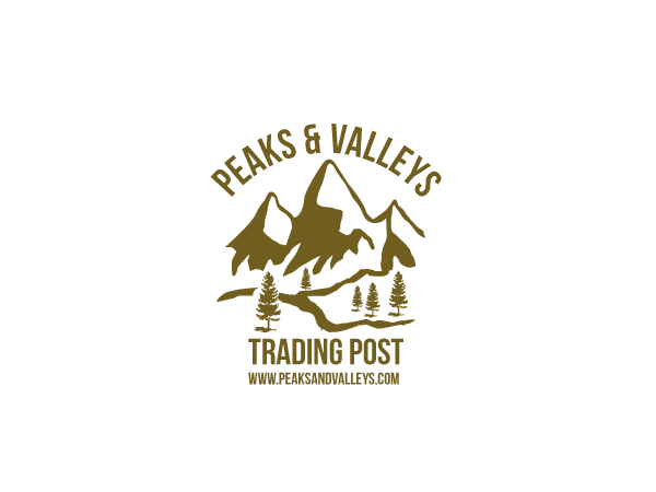 Logo Design by Hoopoe for Peaks & Valleys Trading Post | Design #4069016