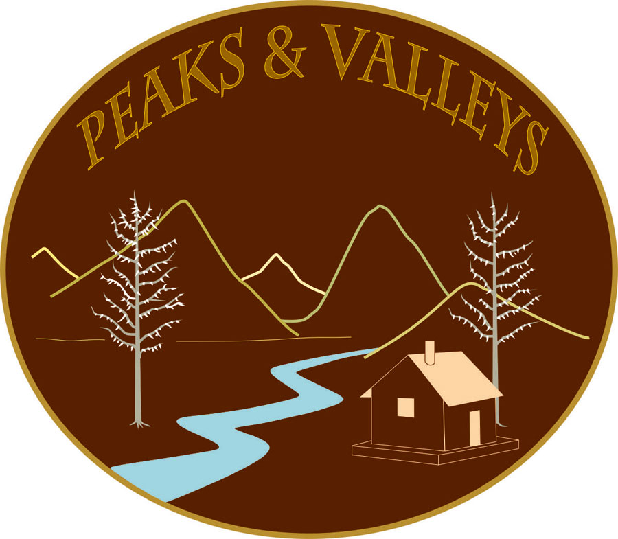 Logo Design by Acetrik for Peaks & Valleys Trading Post | Design #4083795