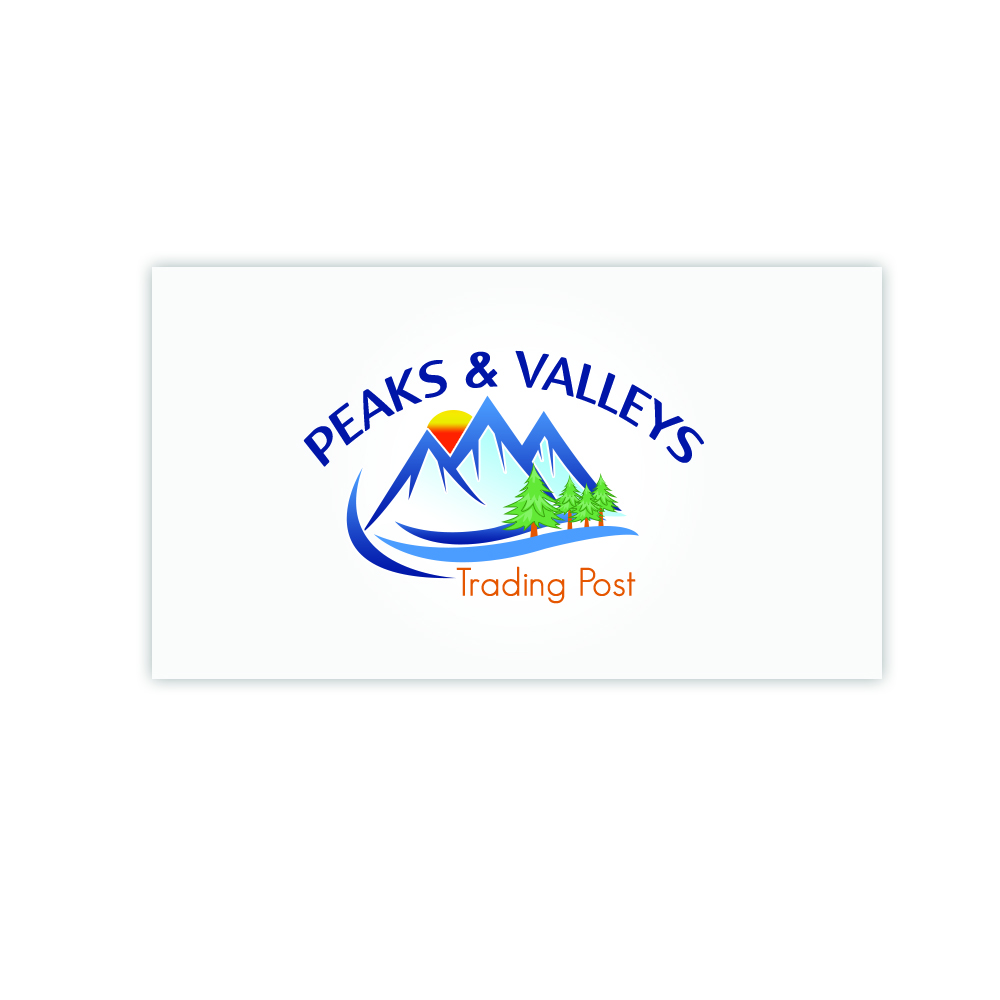 Logo Design by sajan.stepx for Peaks & Valleys Trading Post | Design #4061686