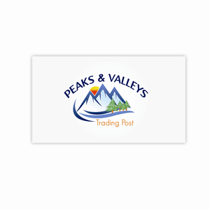 Logo Design by sajan.stepx for Peaks & Valleys Trading Post | Design: #4061686