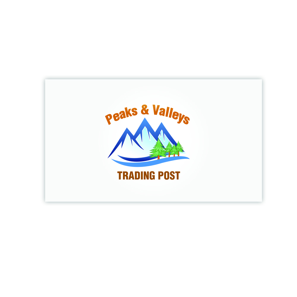 Logo Design by sajan.stepx for Peaks & Valleys Trading Post | Design #4063210
