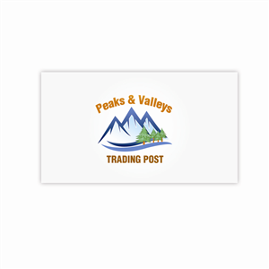 Logo Design by sajan.stepx for Peaks & Valleys Trading Post | Design: #4063210