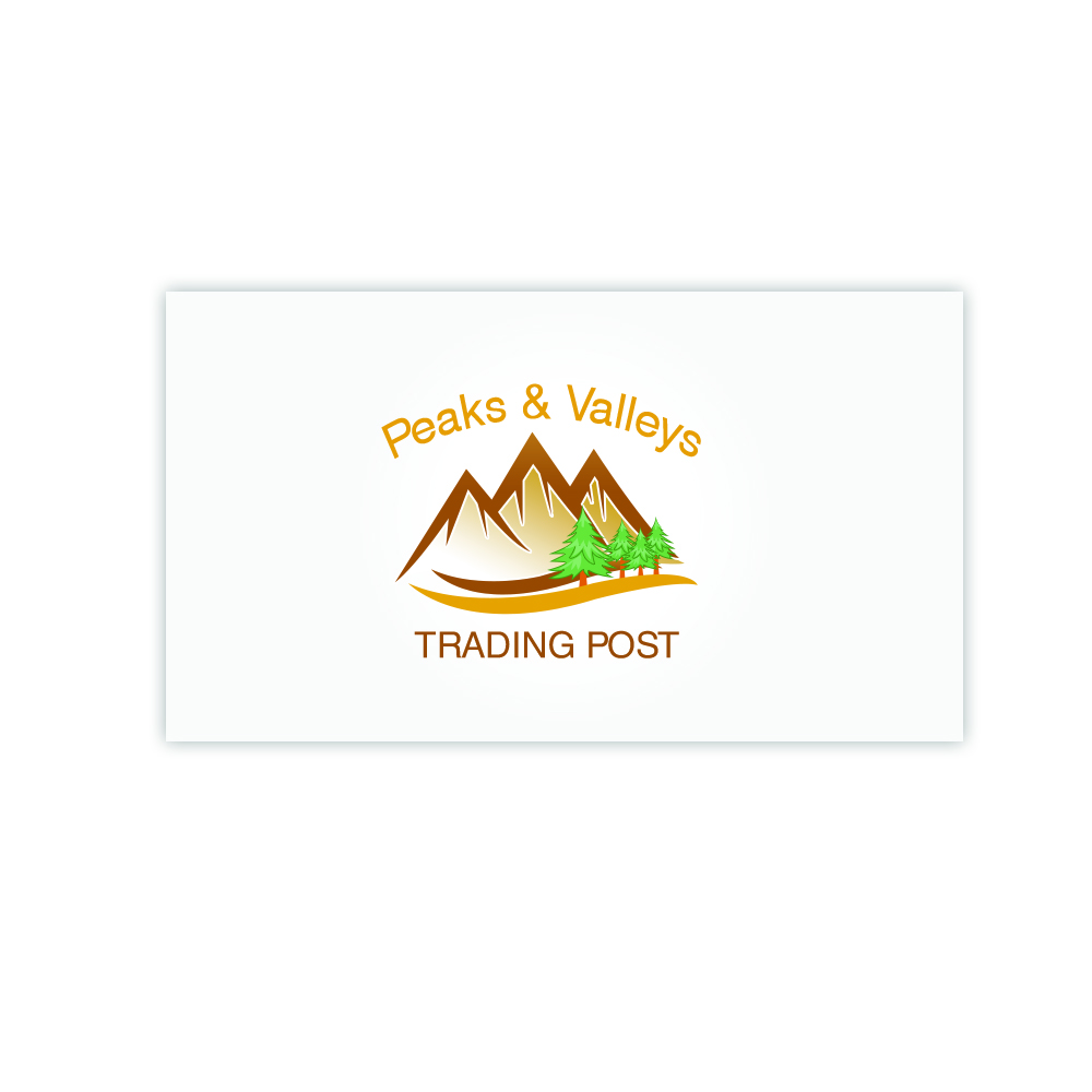 Logo Design by sajan.stepx for Peaks & Valleys Trading Post | Design #4063217