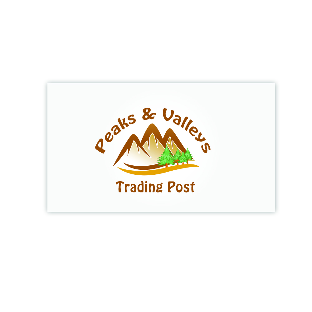 Logo Design by sajan.stepx for Peaks & Valleys Trading Post | Design #4068836