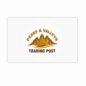 Logo Design by sajan.stepx for Peaks & Valleys Trading Post | Design #4111847