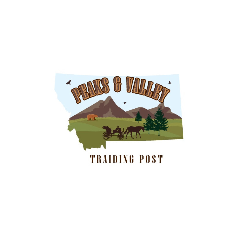 Logo Design by Bling Connect Ink for Peaks & Valleys Trading Post | Design #4080059