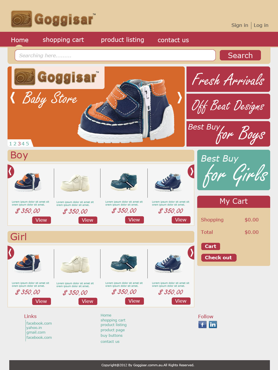 Web Design by Parul for this project | Design #1157713