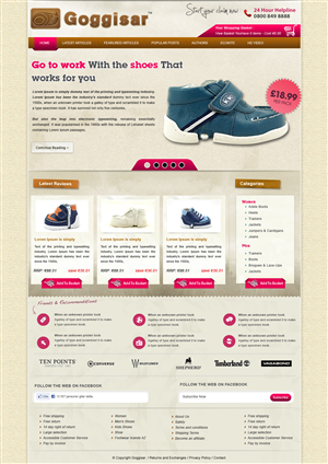 Web-Design von webxvision für dieses Projekt | Design: #1139540
