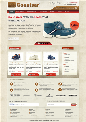 Web-Design von webxvision für dieses Projekt | Design: #1139640