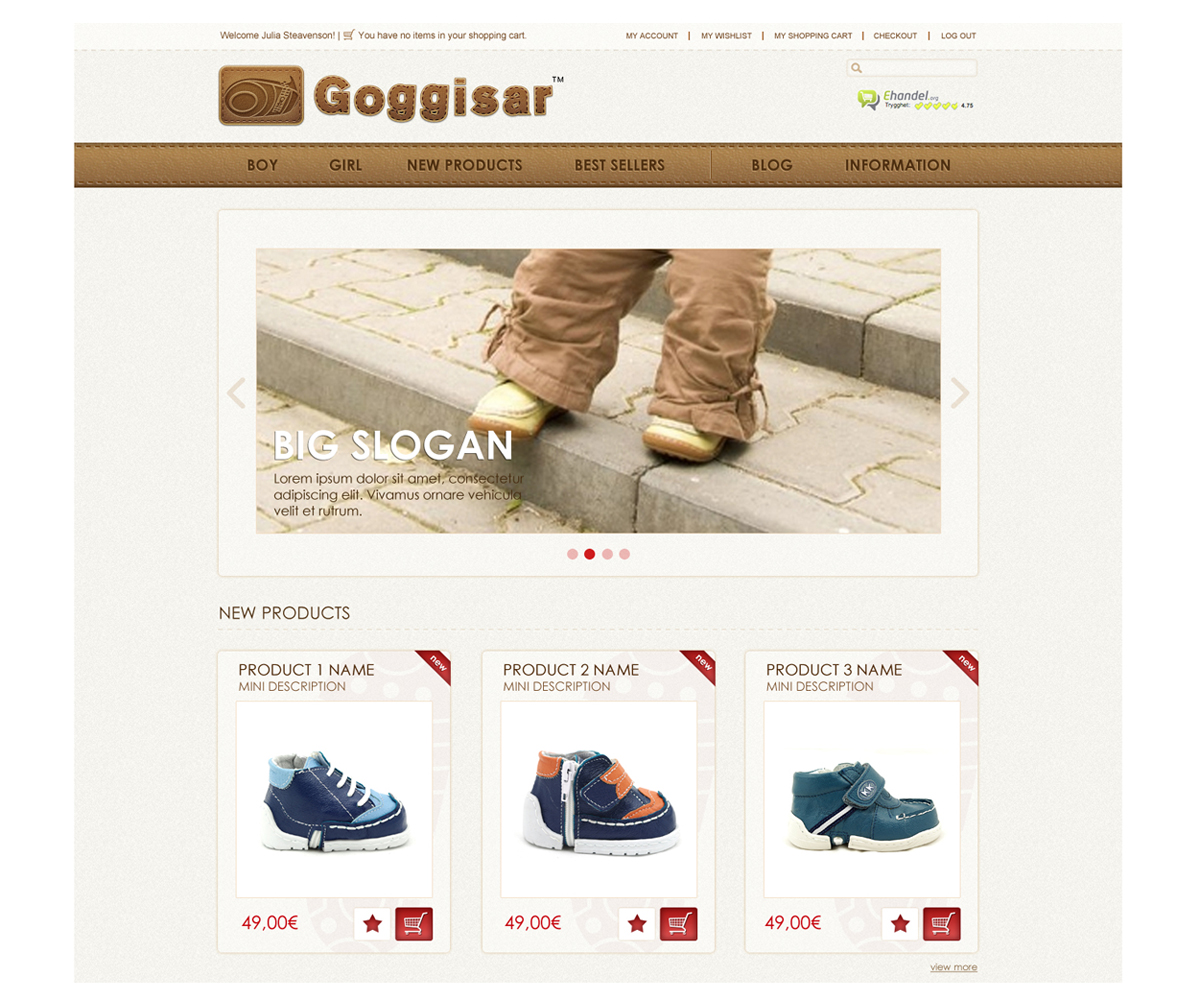 Web Design by Pebel for this project | Design #1137639