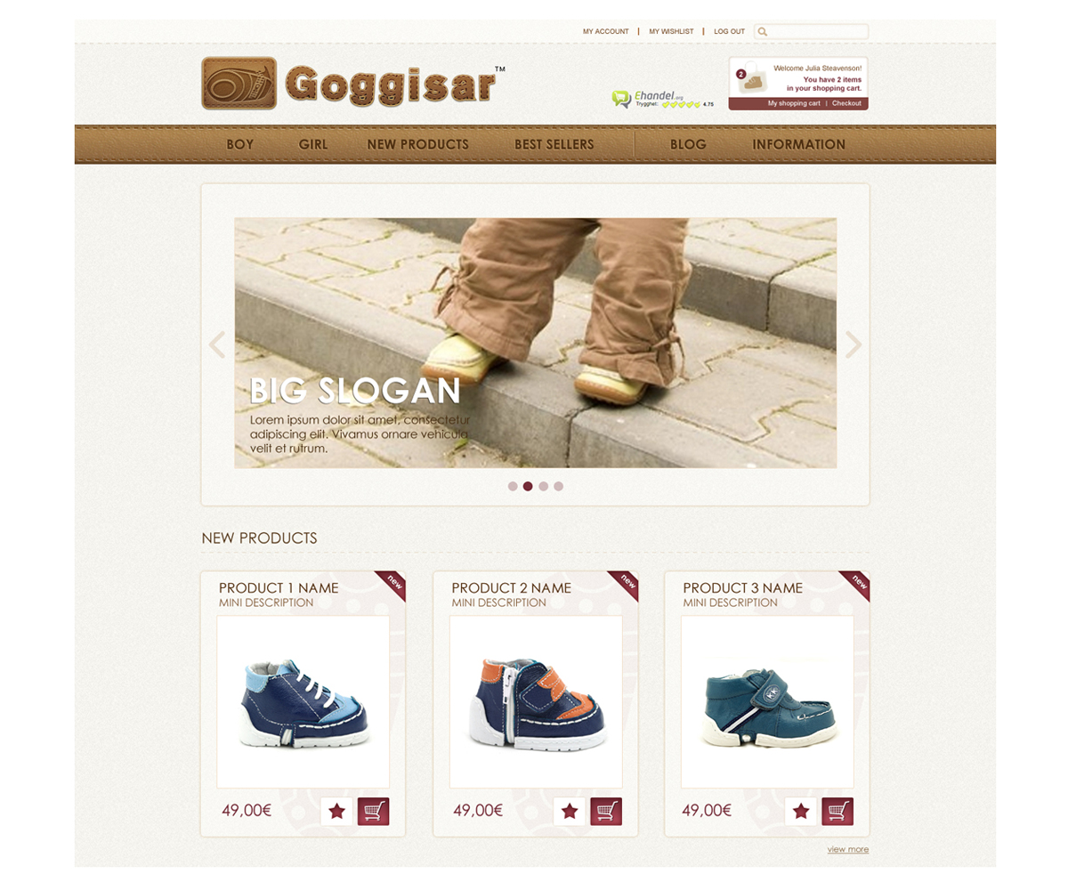 Web Design by Pebel for this project | Design #1142032