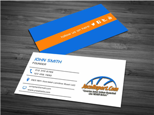 Business Card Design by AwsomeD for this project | Design: #4066636