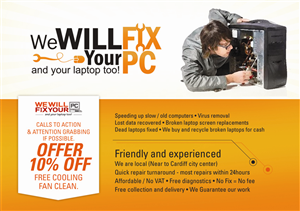 Flyer-Design von MasterMind für We WILL Fix Your PC | Design #1224744