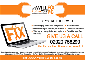 computer services flyer
