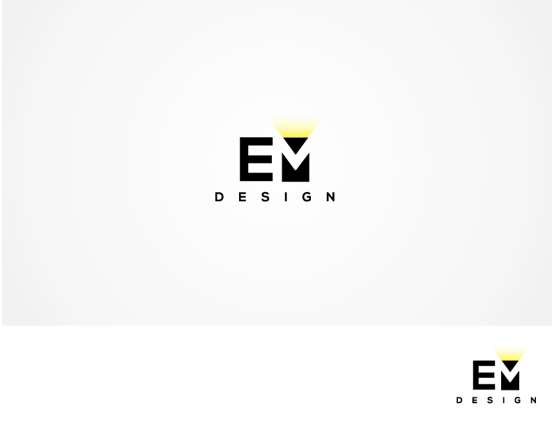 Premium Vector | Em logo design