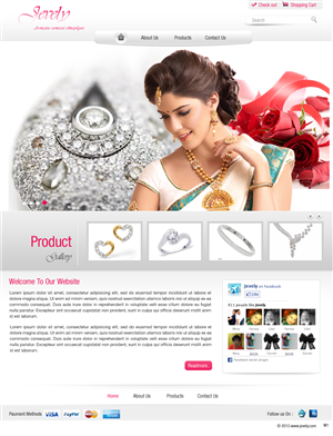 Web Design by pb for this project | Design: #1131551