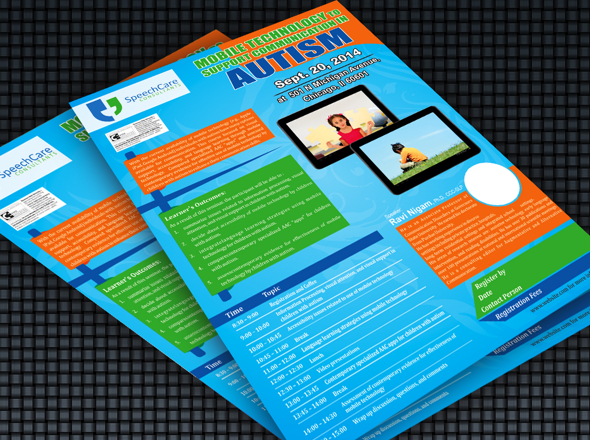 Design de Brochure par HollyBlue Studio pour SpeechCare Consultants | Design #4130940
