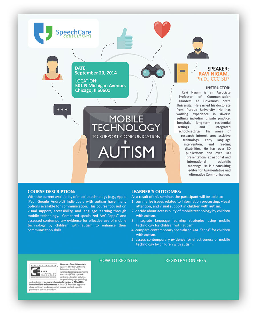 Broschüren-Design von PatiPawlik für SpeechCare Consultants | Design #4124066