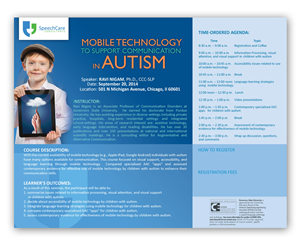 Brochure Design by PatiPawlik for SpeechCare Consultants | Design: #4135787
