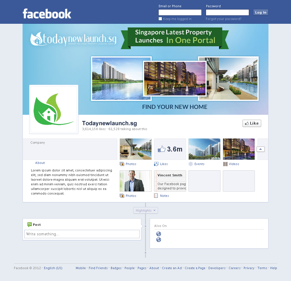 Diseño de Facebook por Sbss para MBO NETWORK LLP | Diseño #4171047