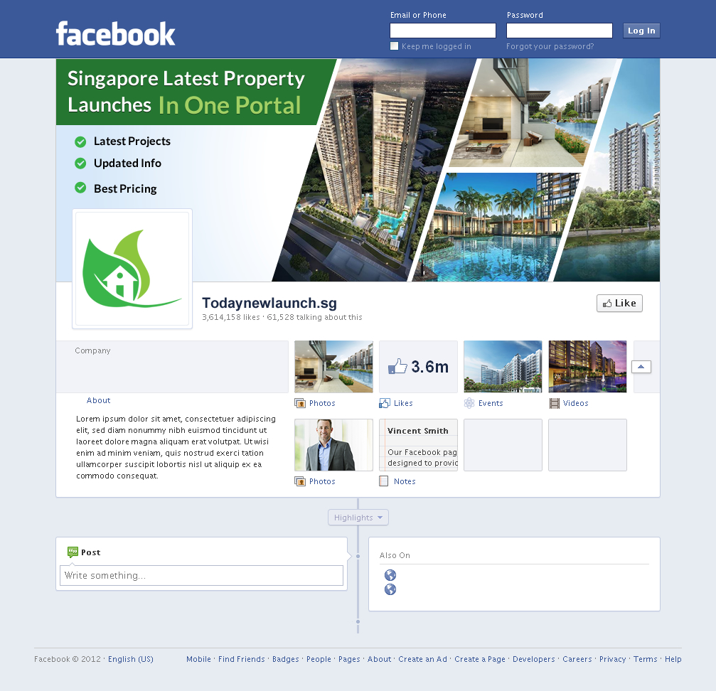 Diseño de Facebook por Sbss para MBO NETWORK LLP | Diseño #4172772