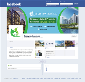 Property Portal needs Facebook Cover Image and Sponsor Ad Design | Facebook Design by Sbss