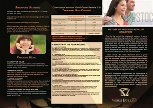 Broschüren-Design von Smart Line Adv für Verus Bullion Private Limited | Design: #4070301