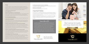 Brochure Design by laxman2creative for Verus Bullion Private Limited | Design: #4069522