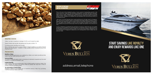 Brochure Design by JCR for Verus Bullion Private Limited | Design: #4072825