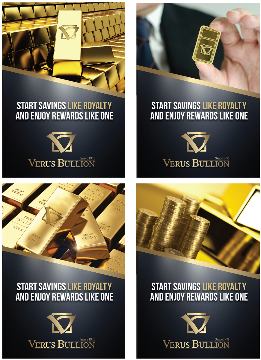 Brochure Design by JCR for Verus Bullion Private Limited | Design #4094675