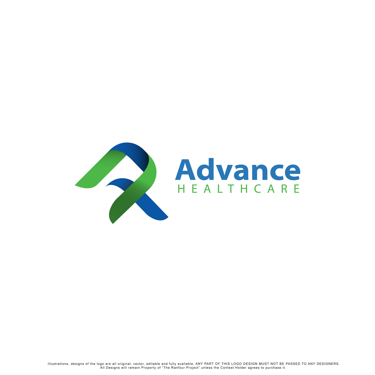 Serious, Professional, Insurance Logo Design for Advance